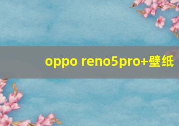 oppo reno5pro+壁纸